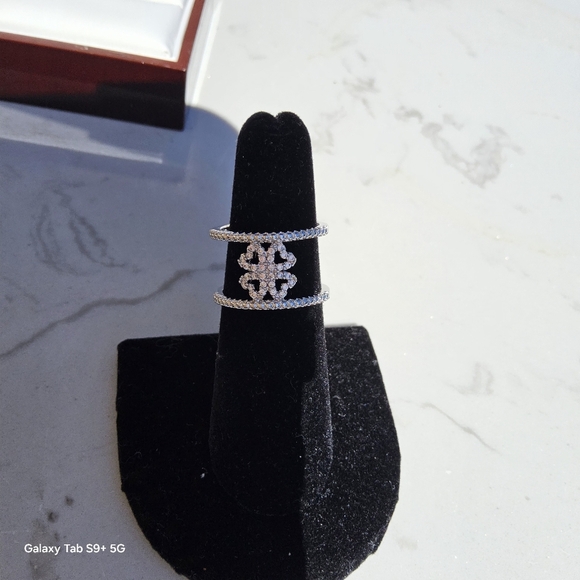 Silver Intricate Pattern Ring Jewelry - Picture 7 of 7